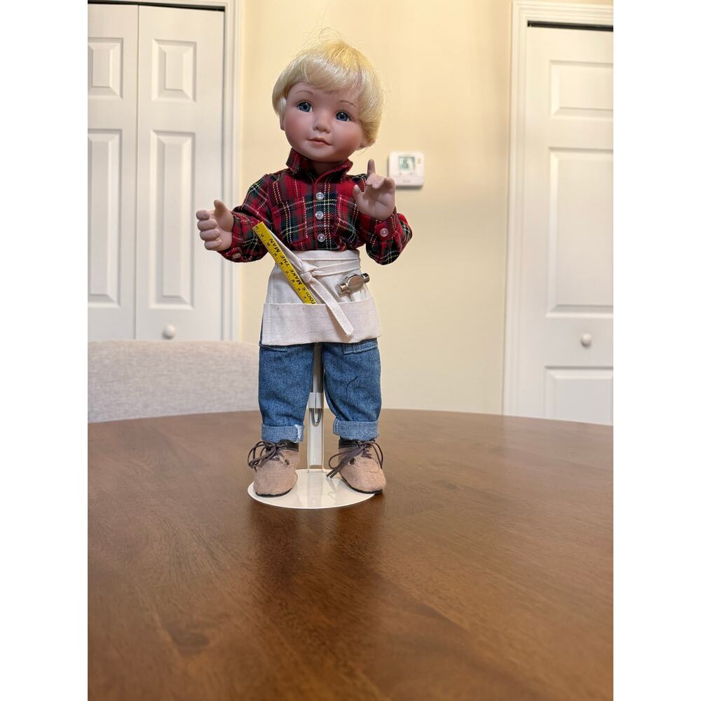 Vintage Ashton-Drake Tools Make The Man Doll.